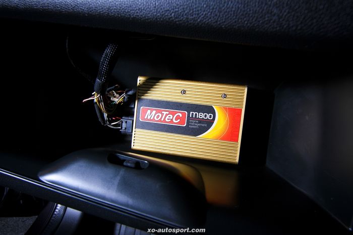 Mesin modifikasi Honda Jazz GK5 ini sudah pasang ECU MoTec biar powerful