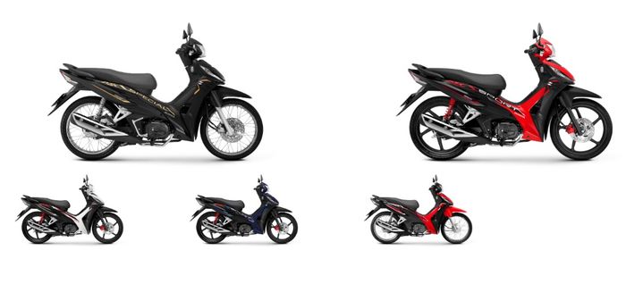 Pilihan warna dan tipe Honda Wave RSX FI