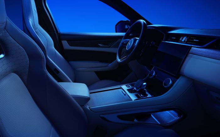 Interior Jaguar F-PACE 2024.