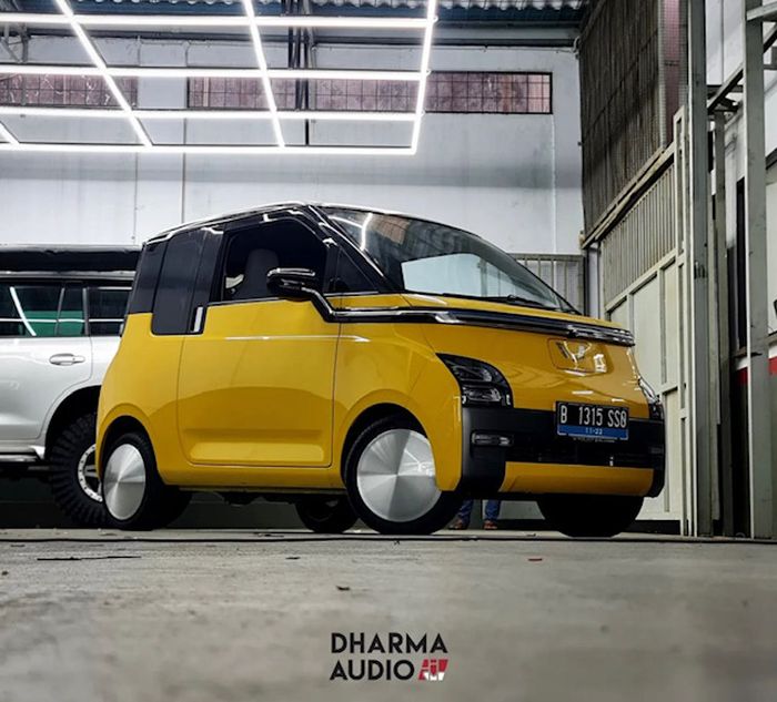 Mobil listrik Wuling Air EV sebaiknya gunakan peredam suara di bagian pintu saja agar tidak terlalu berat