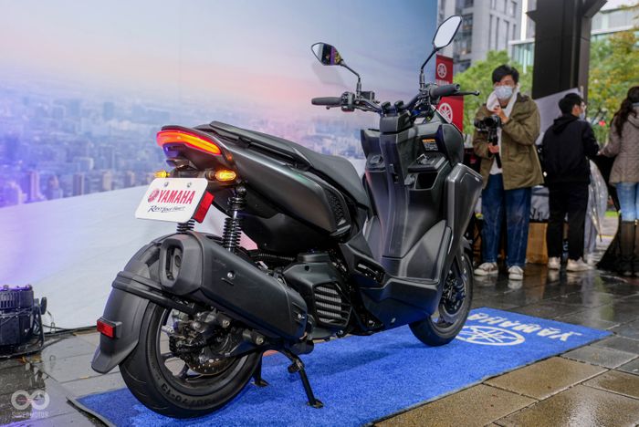 Yamaha Augur 155, tampilan belakang mirip skutik Yamaha Force di Taiwan