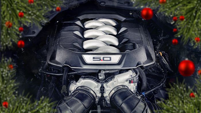 Ford Mustang generasi tujuh dapat mesin V8 yang bisa melontarkan tenaga 500 dk dan torsi 566 Nm.