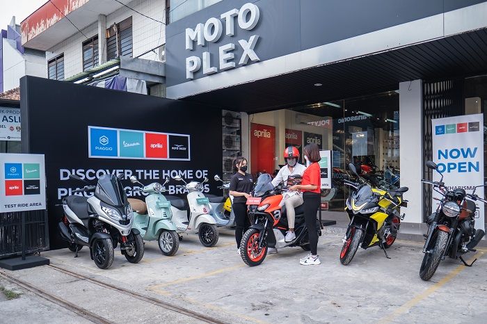 PT Piaggio Indonesia membuka diler Premium Motoplex di Semarang dan Tegal, Jawa Tengah.