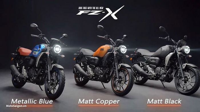 pilihan warna Yamaha FZ-X 2023.