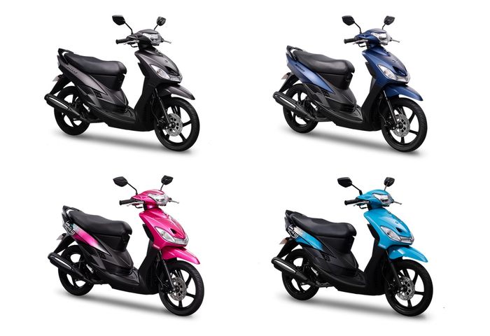 Pilihan warna Yamaha Mio Sporty versi Filipina