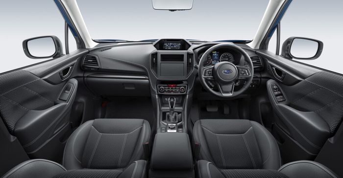 Interior Forester XT-Edition.
