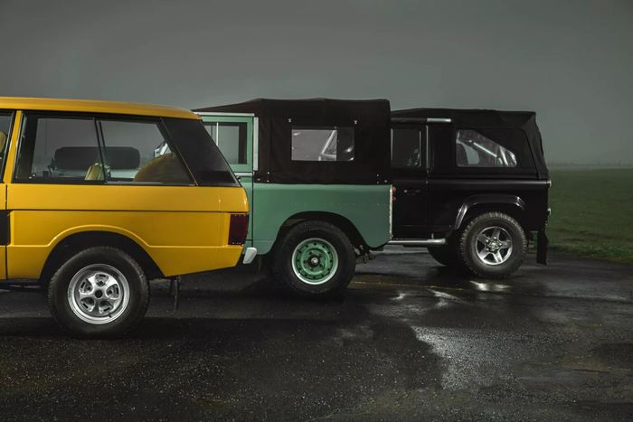Everrati Range Rover, Series IIA, dan Defender.