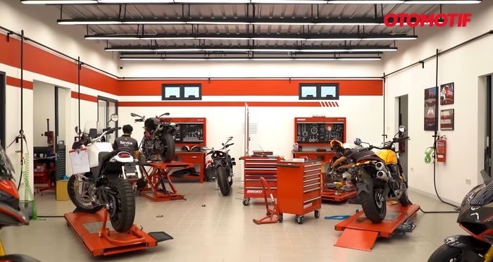 Bengkel baru Ducati Indonesia di Bintaro