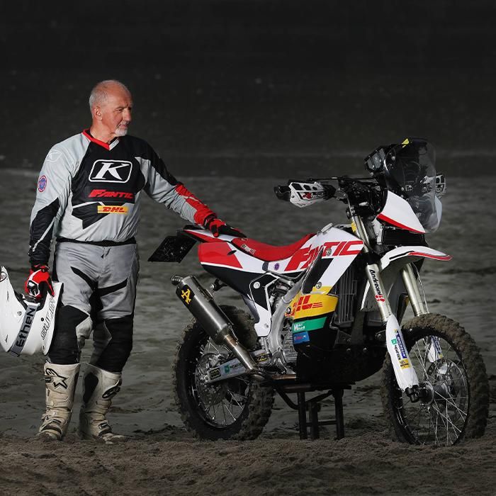 Franco Picco, legenda FIM yang menjadi peserta tertua di Reli Dakar 2023