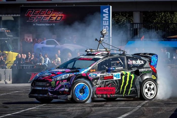 Fiesta ST RX43, dikembangkan dari Ford Fiesta yang dipakai M-Sport di ajang FIA World Rallycross.