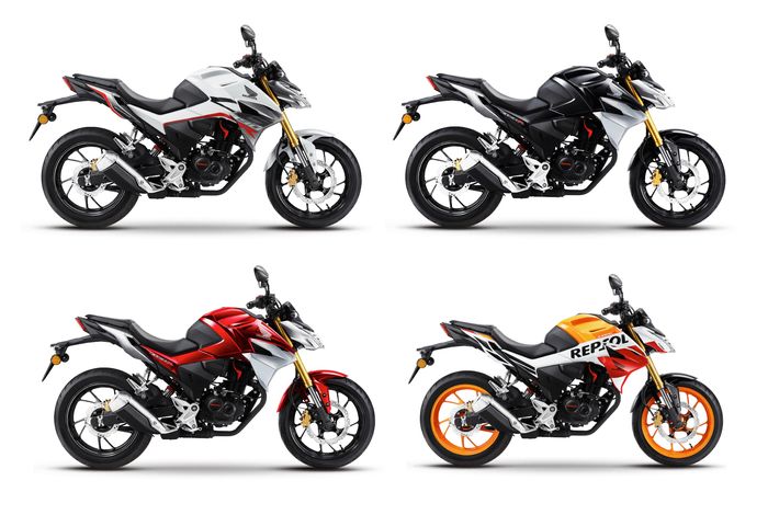 Pilihan warna Honda CB190R 2023 di Tiongkok