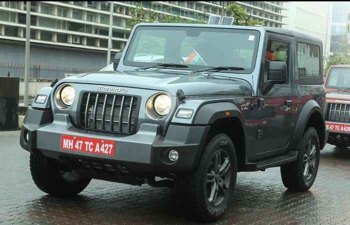 detail tampilan Mahindra Thar.