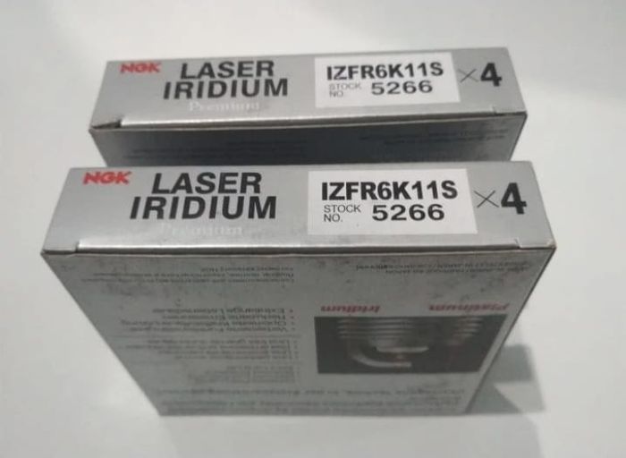 Busi NGK Laser iridium untuk Honda Jazz GK5