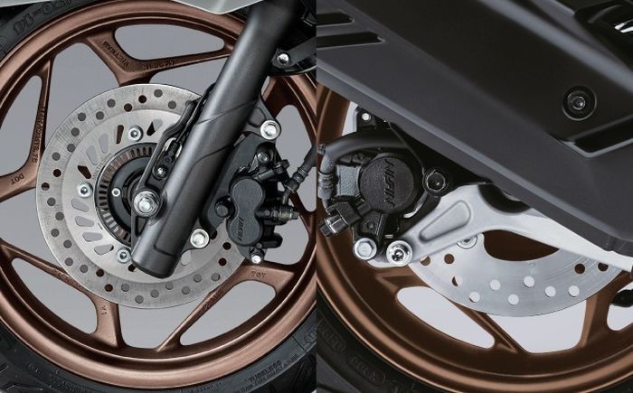 Sistem rem cakram Honda PCX 160 ABS