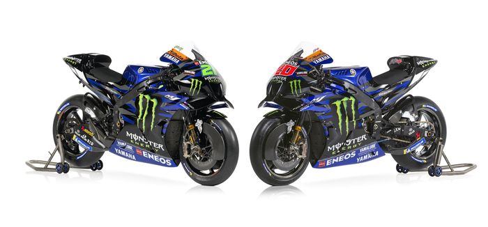 Livery baru tim Monster Energy Yamaha MotoGP 2023