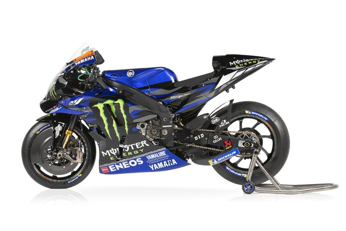 Livery baru tim Monster Energy Yamaha MotoGP 2023, tampil dengan tema militer