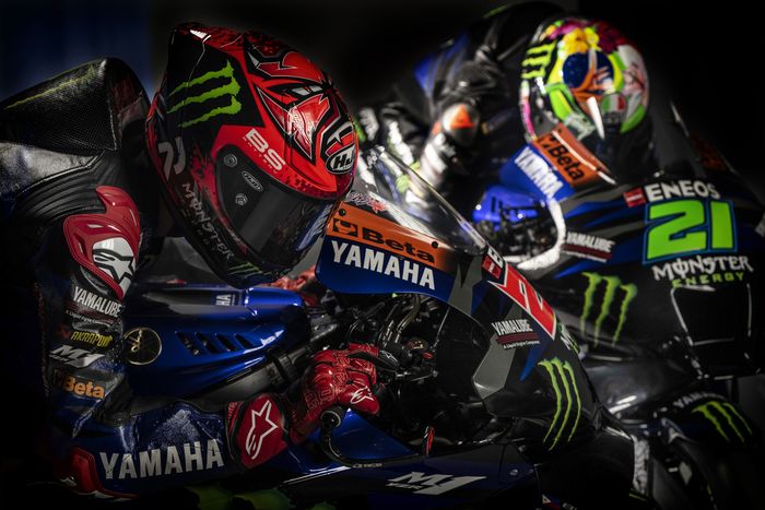 Livery baru tim Monster Energy Yamaha MotoGP 2023