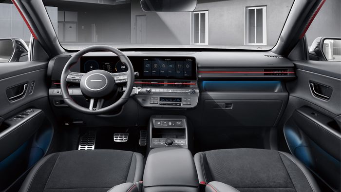 Interior Hyundai Kona N Line terbaru.