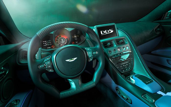 Interior Aston Martin DBS 770 Ultimate.