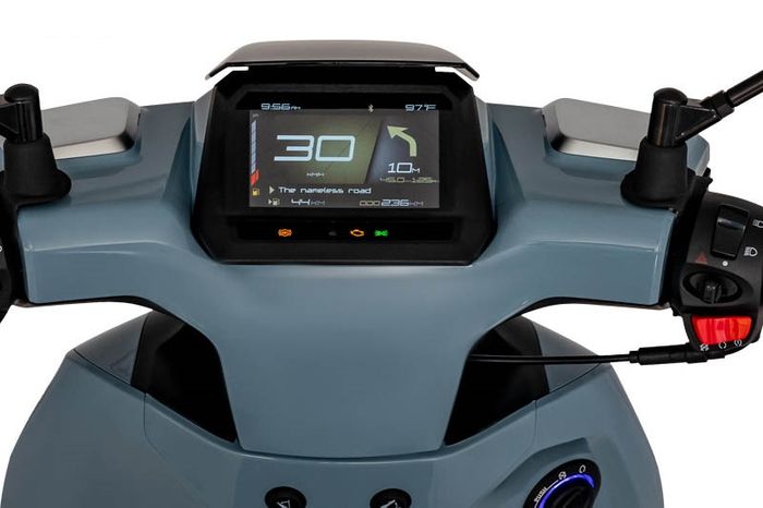 Panel instrumen digital TFT Peugeot Django Evo 2023