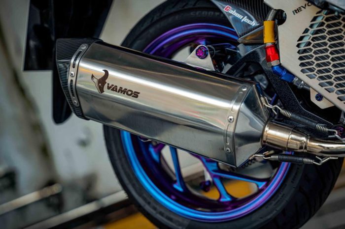 Muffler orisinal ganti keluaran Vamos