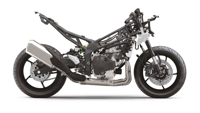 Kerangka Kawasaki Ninja ZX-4RR