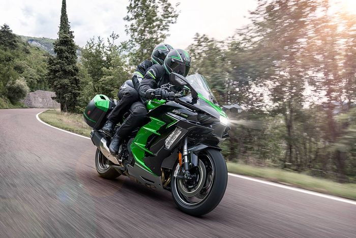 Kawasaki Ninja H2 SX SE, versi turing dari Ninja H2