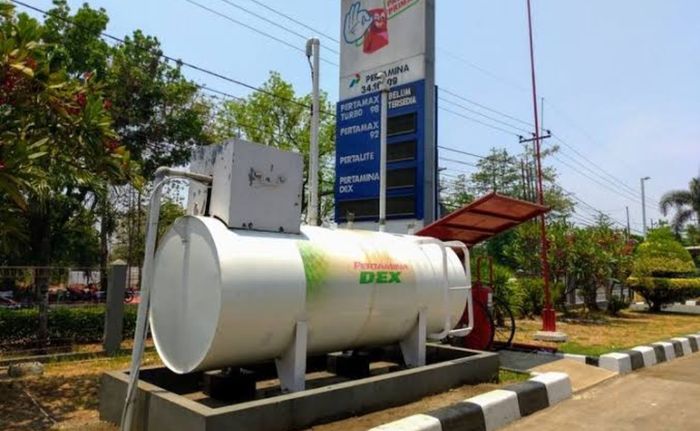 Enggak penasaran lagi, ini alasan kenapa tangki Pertamina Dex letaknya beda sendiri di atas tanah di SPBU Pertamina