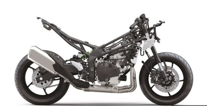 Rangka Kawasaki Ninja ZX-4RR