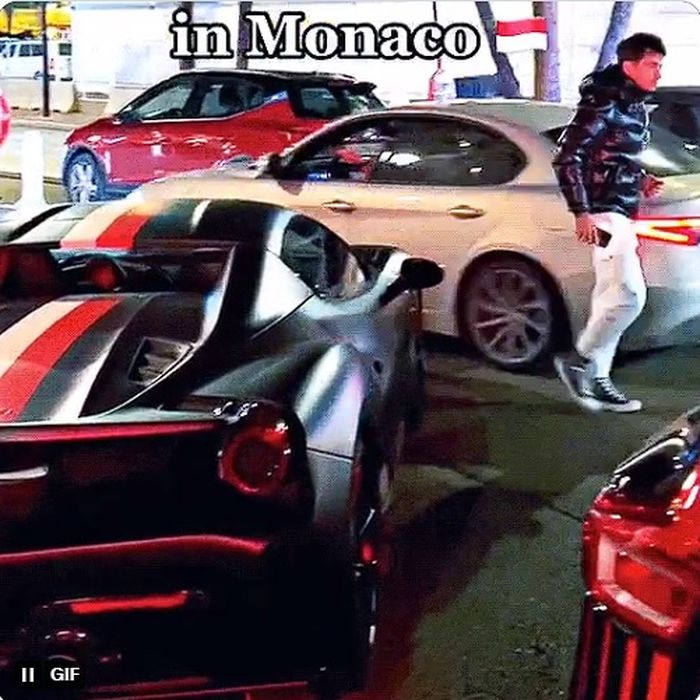 Bukti bahwa Charles Leclerc tak bisa parkir