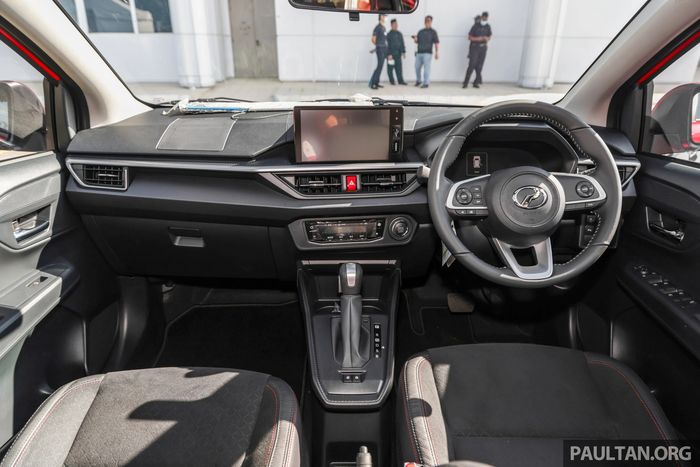 Interior Perodua Axia terbaru di Malaysia, kembaran Daihatsu Ayla dan Toyota Agya