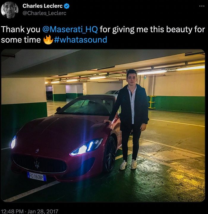 Bukti bahwa Charles Leclerc tak bisa parkir