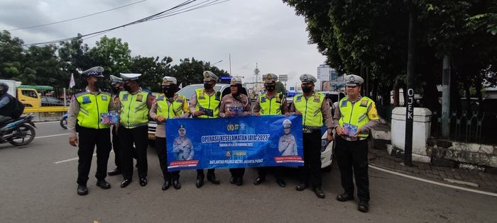 Polres Metro Jakarta Pusat lakukan Operasi Keselamatan 2023 Jaya