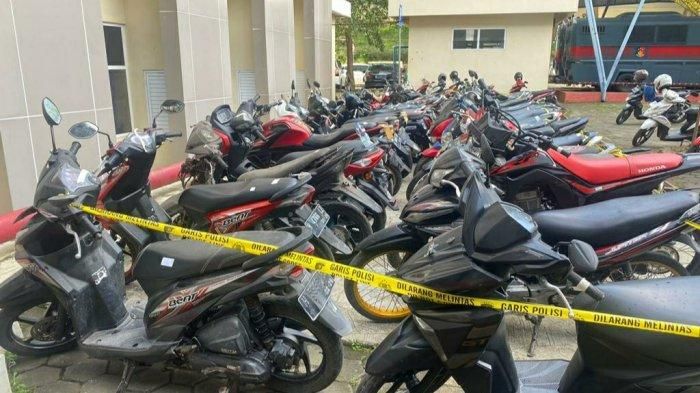 Puluhan motor bodong berhasil diamankan polisi di Semarang