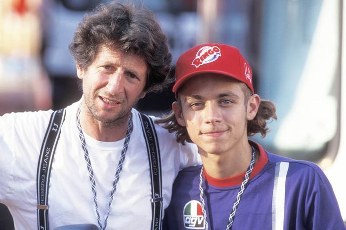Valentino Rossi dan Graziano Rossi