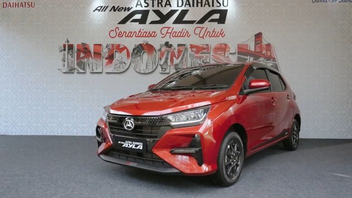 Harga Daihatsu Ayla 2023, kabarnya akan diumumkan di IIMS 2023 seperti Toyota Agya baru.