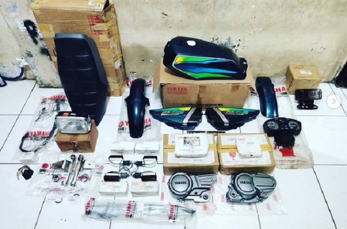 RR Part Shop menyediakan berbagai macam spare part dan aksesoris motor Yamaha RX-King.