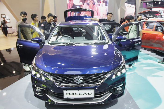 Promo pembelian Suzuki New Baleno di IIMS 2023, ada DP rendah hingga hadiah langsung.