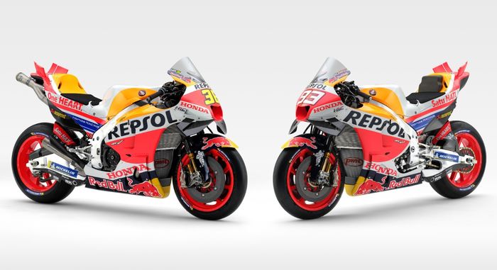 Livery RC213V tim Repsol Honda MotoGP 2023