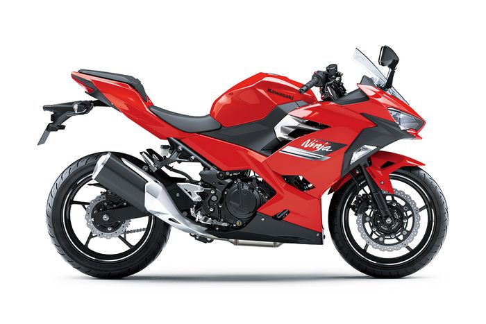 Kawasaki Ninja 250 2023  warna Passion Red
