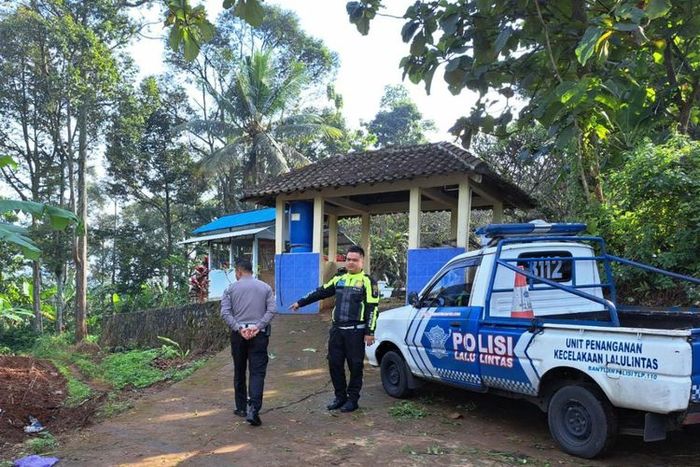 Lokasi Ni Luh Meli (53) tersesat di depan pemakaman Merakrejo, Bawen, kabupaten Semarang