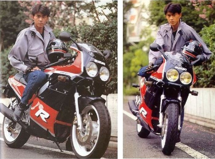 Kotaro Minami saat pakai Suzuki GSX-R250 4 silinder.