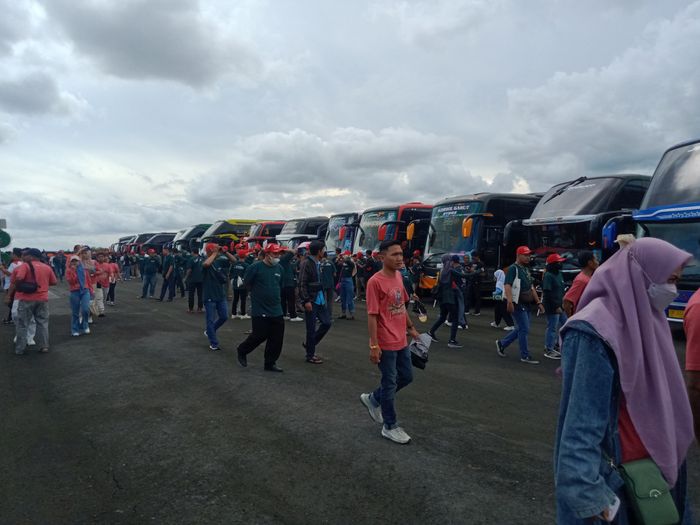 Suasana Jamnas BMC ke-12 hari ini, Sabtu (04/03/2023).