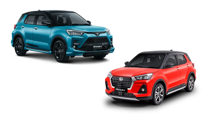 Toyota Raize dan Daihatsu Rocky kembar tapi tak sama.