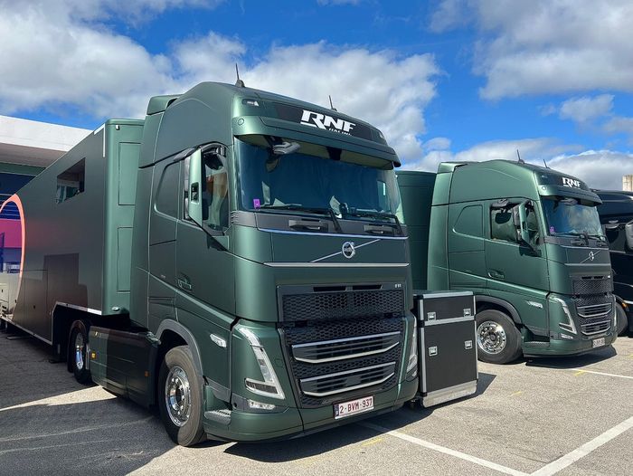 Truk tim RNF Aprilia