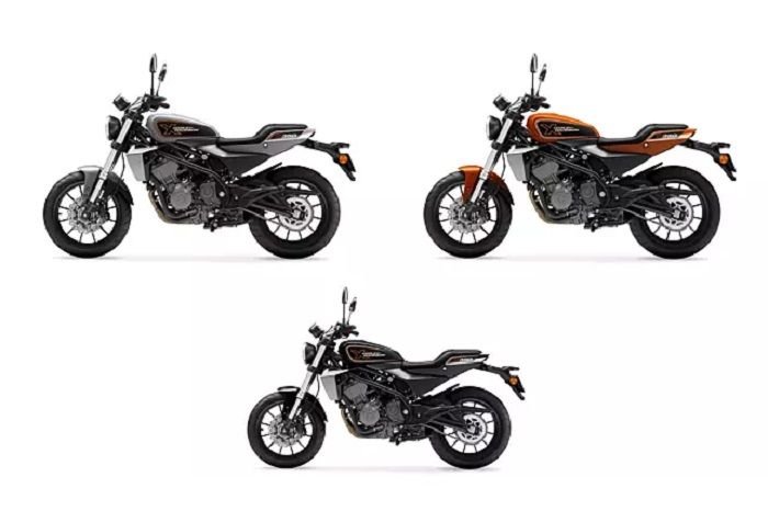 Pilihan warna Harley-Davidson X350