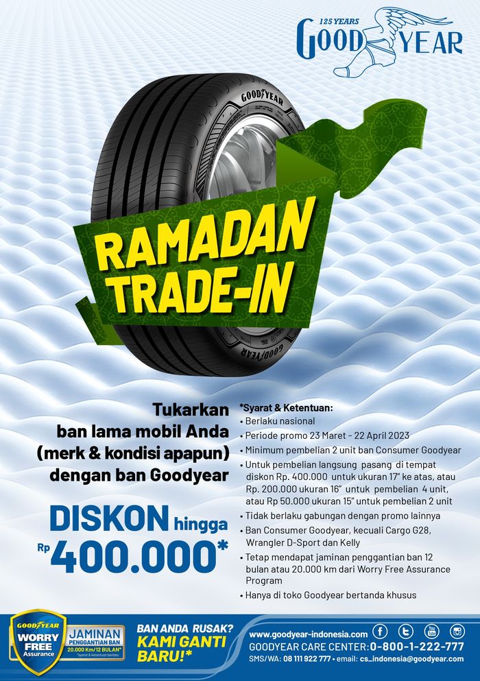 Detail promo Ramadan Trade-In dari Goodyear Indonesia.