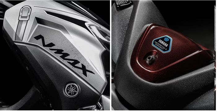 Detail motor matic Yamaha NMAX Mandalorian 