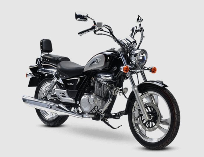 Motor baru Suzuki GZ-150 yang sekilas mirip Honda Phantom. Harganya Rp 40 jutaan tapi mesinnya begini.