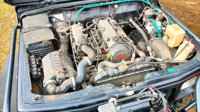 Mesin G13 Caribian sudah tidak dipakai, gantinya mesin G15 milik Suzuki APV